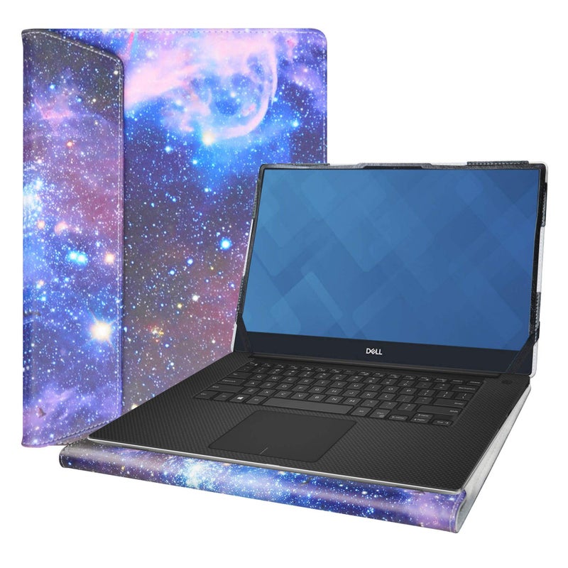 Alapmk Protective Case for Dell XPS 15 7590/ Inspiron 15 2-in-1 7500 7506 i7506-7958SLV-PUS/Inspiron 15 7500 7501/ Vostro 5501 5502/ Vostro 7500/ Precision 3560 15.6" Laptop,Galaxy - Image 1